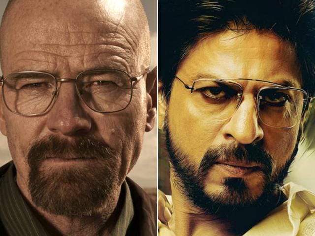 Shah Rukh Khan will not only adapt the brilliant series into a Bollywood film but also play Walter White, the protagonist.(AMC Studios, Twitter)