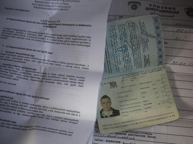 A 17-page US report says ISIS likely has been able to print legitimate-looking Syrian passports since taking over the city of Deir ez-Zour, home to a passport office with “boxes of blank passports” and a passport printing machine. (AP File Photo) A 17-page US report says ISIS likely has been able to print legitimate-looking Syrian passports since taking over the city of Deir ez-Zour, home to a passport office with “boxes of blank passports” and a passport printing machine. (AP File Photo)