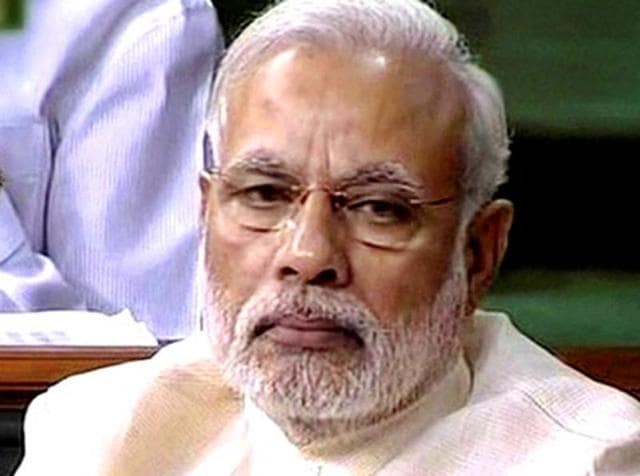 Prime Minister Narendra Modi is set to gift two electric buses for MPs that will help them play their part in preventing choking of the national capital. (PTI File Photo) Prime Minister Narendra Modi is set to gift two electric buses for MPs that will help them play their part in preventing choking of the national capital. (PTI File Photo)
