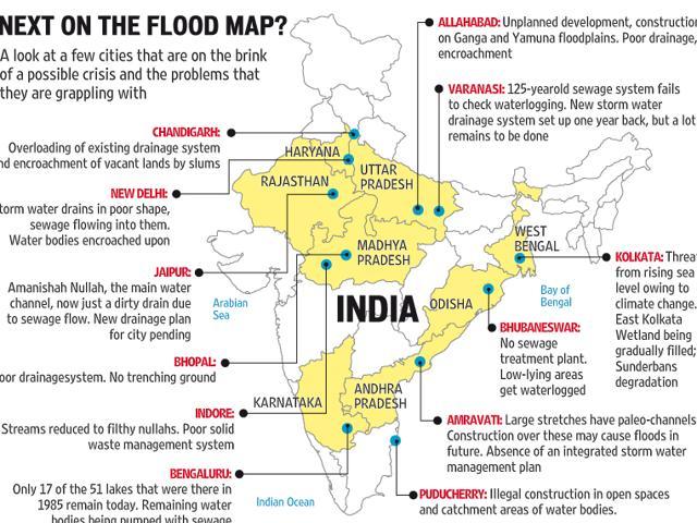 A look at a few cities that are on the brink of a possible crisis and the problems they are grappling with.