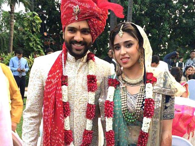 And it’s official: Rohit himself shared this picture on Twitter with Ritika. “Introducing Mrs Sharma #Today&Forever” he said (Twitter)