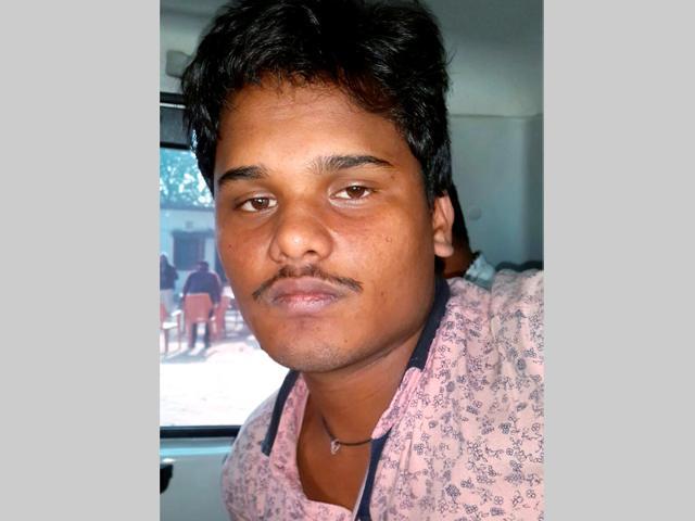 Sadhu Rajbhar was arrested in the Hema Upadhyay murder case by Mumbai police and UP STF from Varanasi on Monday. (PTI Photo) Sadhu Rajbhar was arrested in the Hema Upadhyay murder case by Mumbai police and UP STF from Varanasi on Monday. (PTI Photo)
