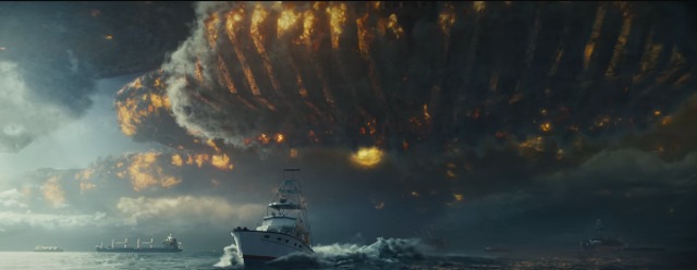 The aliens come crashing down to earth.