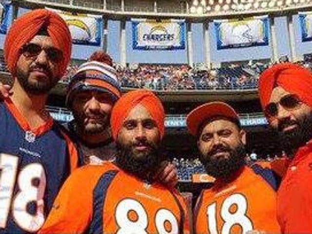 Sikh men denied access to San Diego stadium for wearing turbans. (Photo courtesy-Facebook) Sikh men denied access to San Diego stadium for wearing turbans. (Photo courtesy-Facebook)