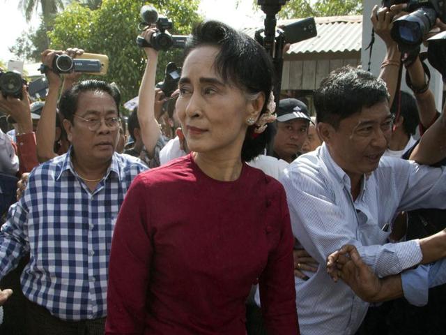 Syy Kyi’s ability and willingness to forge alliances with her former enemies could stand her in good stead. (AP Photo) Syy Kyi’s ability and willingness to forge alliances with her former enemies could stand her in good stead. (AP Photo)