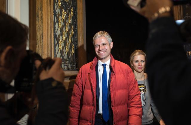Laurent Wauquiez, French right-right Les Republicains (The Republicans) party candidate in the Rhone-Alpes-Auvergne region, arrives at Lyon's prefecture after the announcement of the results of the second round of French regional election in Lyon. The victory of the Conservatives over the Socialists has the potential to change the face of contemporary French politics. (AFP Photo) Laurent Wauquiez, French right-right Les Republicains (The Republicans) party candidate in the Rhone-Alpes-Auvergne region, arrives at Lyon's prefecture after the announcement of the results of the second round of French regional election in Lyon. The victory of the Conservatives over the Socialists has the potential to change the face of contemporary French politics. (AFP Photo)