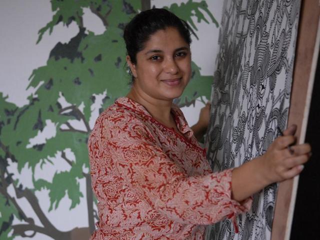 File photo of Hema Upadhyay at her studio in Mumbai. (Getty Images) File photo of Hema Upadhyay at her studio in Mumbai. (Getty Images)
