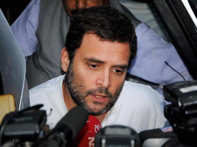 Union minister Mukhtar Abbas Naqvi has said that the Assam temple incident has been fabricated by the Congress vice-president. (HT File Photo) Union minister Mukhtar Abbas Naqvi has said that the Assam temple incident has been fabricated by the Congress vice-president. (HT File Photo)