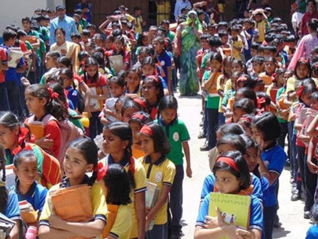 For representative purpose only: The chapters on witch-hunting and human trafficking will be included in the syllabi of students studying in classes 6 to 8. (HT File Photo) For representative purpose only: The chapters on witch-hunting and human trafficking will be included in the syllabi of students studying in classes 6 to 8. (HT File Photo)