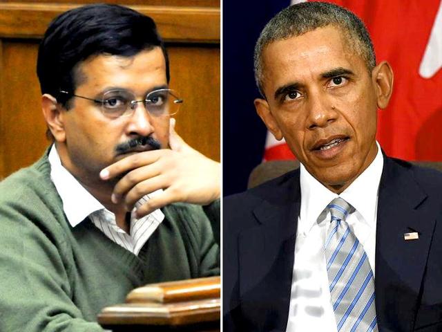 In the digital age when political fights are often fought on social networking sites, typos such as the ones made by Delhi CM Arvind Kejriwal (L) and US President Barack Obama (R) hardly go unnoticed. (Agencies) In the digital age when political fights are often fought on social networking sites, typos such as the ones made by Delhi CM Arvind Kejriwal (L) and US President Barack Obama (R) hardly go unnoticed. (Agencies)