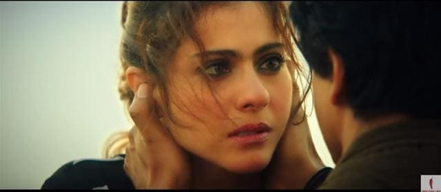 In one of the promos, SRK tells Kajol, ‘Meera! Aaj ke baad mujhe apna chehra mat dikhana, jaan le lunga’. (YOUTUBE GRAB)