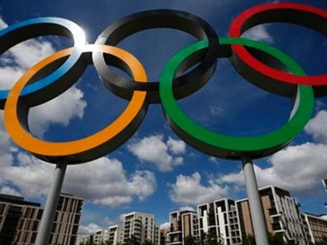 A file photo of the Olympic rings in Rio De Janeiro. (AP Photo) A file photo of the Olympic rings in Rio De Janeiro. (AP Photo)