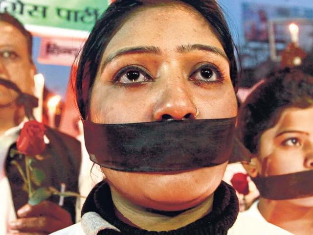The massive outrage in the aftermath of December 16 gang rape had forced the government to act. (Sanjeev Verma/HT file photo) The massive outrage in the aftermath of December 16 gang rape had forced the government to act. (Sanjeev Verma/HT file photo)