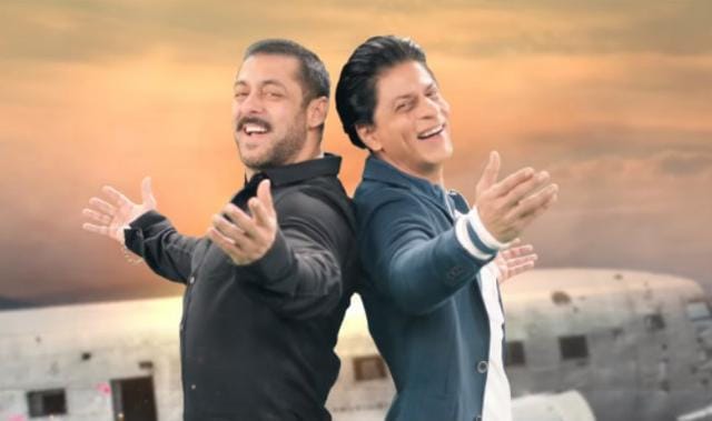 The makers of Bigg Boss are relying heavily on the SRK-Salman reunion to boost their TRP this weekend. Shah Rukh Khan is slated to visit the sets of Salman’s TV show Bigg Boss 9 to promote his upcoming film Dilwale. (COLORS) The makers of Bigg Boss are relying heavily on the SRK-Salman reunion to boost their TRP this weekend. Shah Rukh Khan is slated to visit the sets of Salman’s TV show Bigg Boss 9 to promote his upcoming film Dilwale. (COLORS)