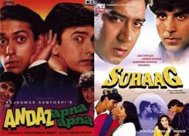 Andaz Apna Apna failed miserably when it released in 1994 but ended up becoming a cult classic while Suhaag starring Ajay Devgn that released with the former went on to make money. (Vinay Kumar Sinha | Balraj Irani) Andaz Apna Apna failed miserably when it released in 1994 but ended up becoming a cult classic while Suhaag starring Ajay Devgn that released with the former went on to make money. (Vinay Kumar Sinha | Balraj Irani)