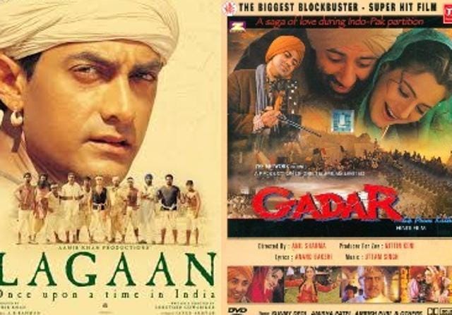 2001 sports drama Lagaan became the third Indian film to be nominated for the Academy Award for Best Foreign Language Film category. Gadar, starring Sunny Deol and Amisha Patel, was a love story set during Partition. (Aamir Khan Productions | Nitin Keni) 2001 sports drama Lagaan became the third Indian film to be nominated for the Academy Award for Best Foreign Language Film category. Gadar, starring Sunny Deol and Amisha Patel, was a love story set during Partition. (Aamir Khan Productions | Nitin Keni)