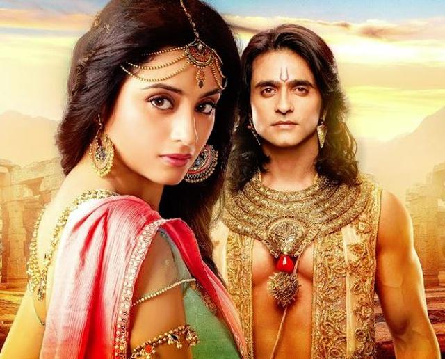 Madirakhshi and Ashish Sharma will play Sita and Ram in the TV serial where the epic story is told from the perspective of Sita. (Star Plus)