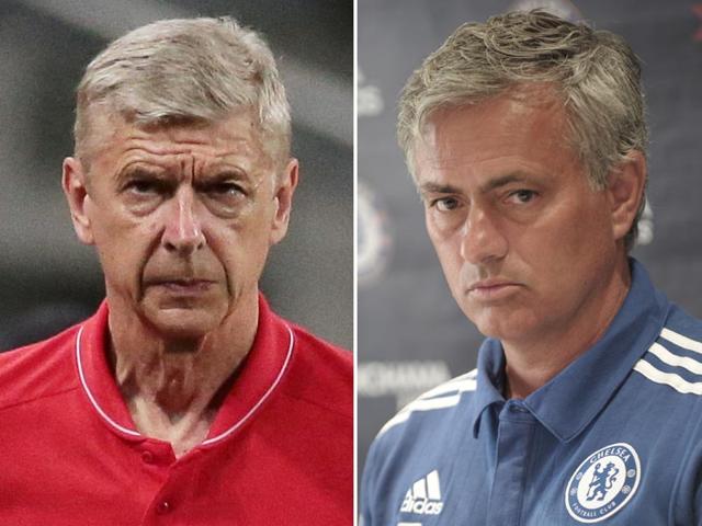 A composite photograph of Arsenal manager Arsene Wenger and Chelsea manager Jose Mourinho. (Agencies Photo) A composite photograph of Arsenal manager Arsene Wenger and Chelsea manager Jose Mourinho. (Agencies Photo)