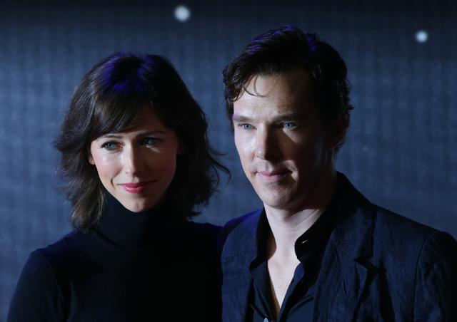 British actor Benedict Cumberbatch and wife Sophie Hunter attend the opening of the European Premiere of Star Wars: The Force Awakens in central London. (AFP) British actor Benedict Cumberbatch and wife Sophie Hunter attend the opening of the European Premiere of Star Wars: The Force Awakens in central London. (AFP)