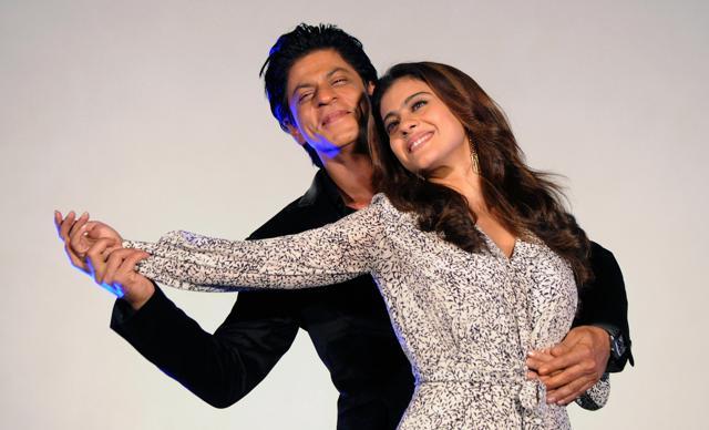 Bollywood actors Shah Rukh Khan and Kajol Devgn attend the song launch for Dilwale in Mumbai on November 18, 2015. (AFP) Bollywood actors Shah Rukh Khan and Kajol Devgn attend the song launch for Dilwale in Mumbai on November 18, 2015. (AFP)