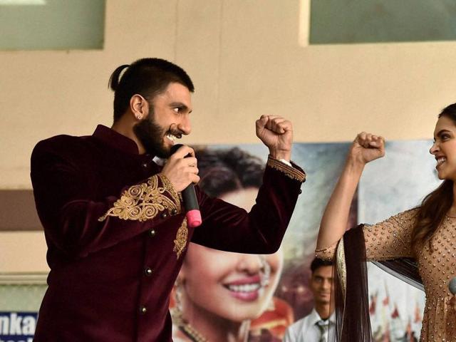 Apart from the two, there is also Priyanka Chopra in the movie who will play Kashi Bai, Bajirao’s first wife. (PTI) Apart from the two, there is also Priyanka Chopra in the movie who will play Kashi Bai, Bajirao’s first wife. (PTI)