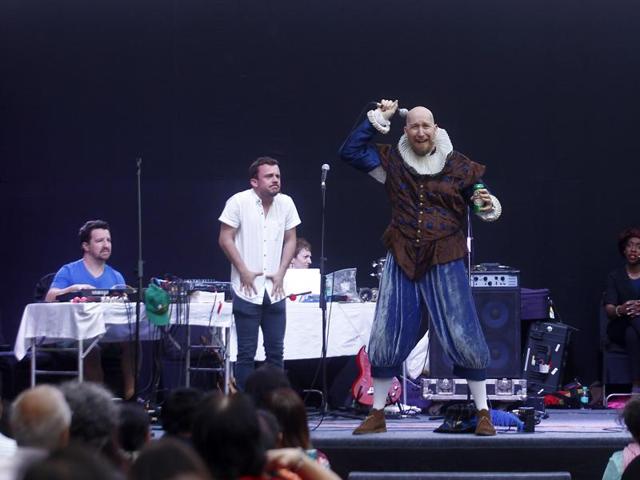 The version is an experience of the madness of love in this heady world where riotous gig meets classic Shakespeare. (Kunal Patil/ Hindustan Times)