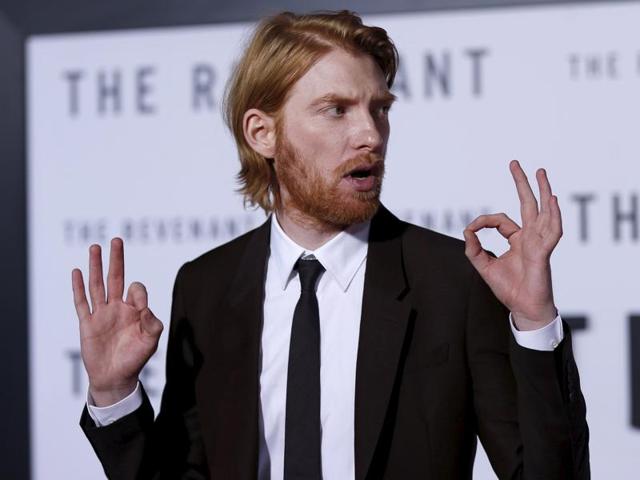 Cast member Domhnall Gleeson poses at the premiere of The Revenant. (REUTERS) Cast member Domhnall Gleeson poses at the premiere of The Revenant. (REUTERS)