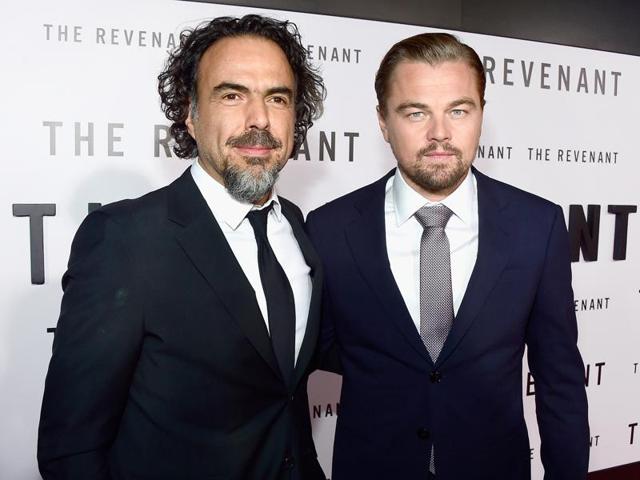 Director Alejandro Gonzalez Inarritu and actor Leonardo DiCaprio arrive at the premiere of The Revenant at TCL Chinese Theatre in Hollywood, California. (AFP) Director Alejandro Gonzalez Inarritu and actor Leonardo DiCaprio arrive at the premiere of The Revenant at TCL Chinese Theatre in Hollywood, California. (AFP)