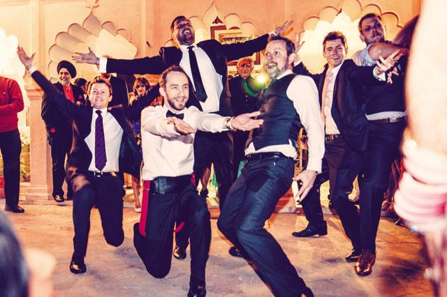 The twain shall meet: A glimpse of what Declan likes to call ‘Wollywood’ – a white man dancing to Bollywood songs. The twain shall meet: A glimpse of what Declan likes to call ‘Wollywood’ – a white man dancing to Bollywood songs.
