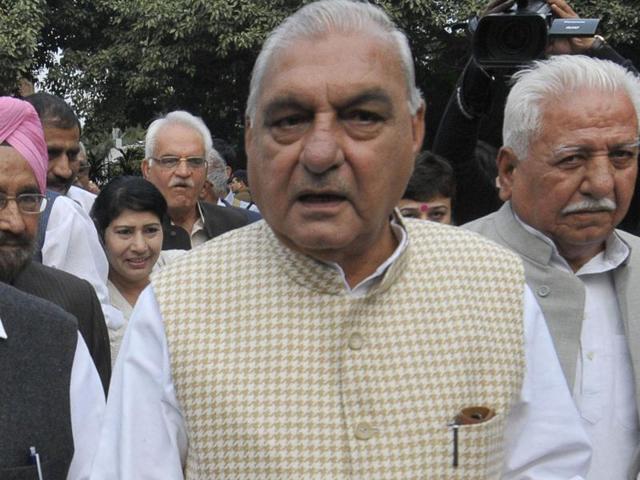 Former Haryana CM Bhupinder Hooda.(Hindustan Times) Former Haryana CM Bhupinder Hooda.(Hindustan Times)