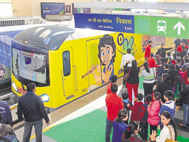 The train will run every weekend for six months. Tickets for kids will be priced at Rs 250 and Rs 150 for accompanying adults. (Parveen Kumar/HT Photo) The train will run every weekend for six months. Tickets for kids will be priced at Rs 250 and Rs 150 for accompanying adults. (Parveen Kumar/HT Photo)