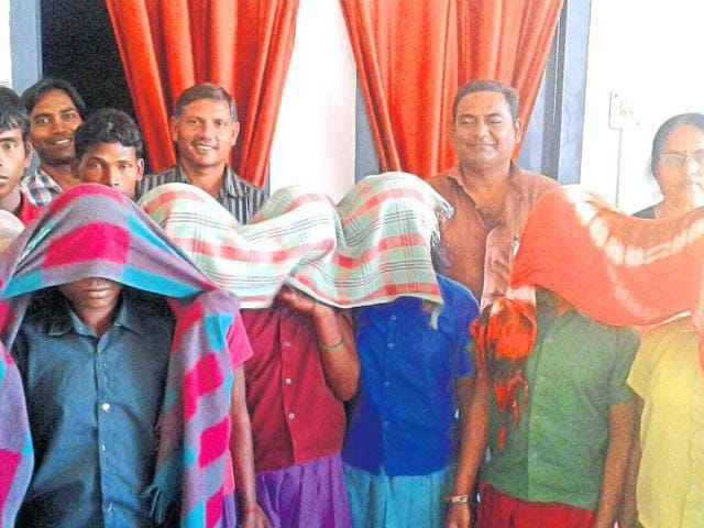 Thousands of children, especially tribal girls, are trafficked from Jharkhand to different parts of the country every year to work as domestic helps, claim activists(HT Photo)