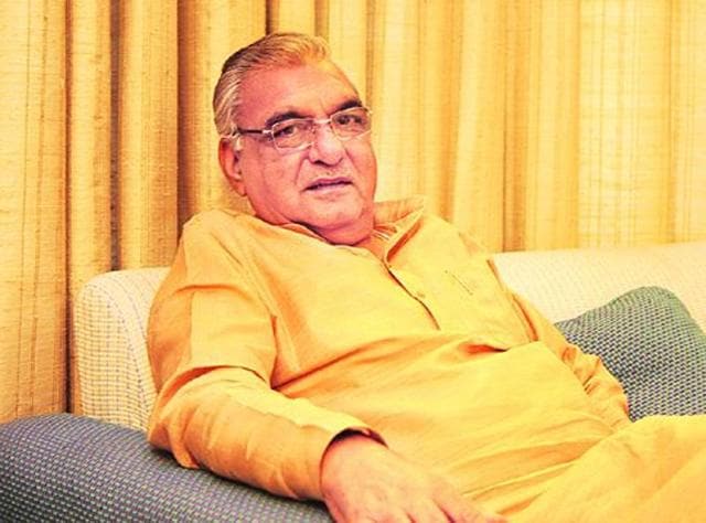 Former Haryana chief minister Bhupinder Singh Hooda.(HT File Photo) Former Haryana chief minister Bhupinder Singh Hooda.(HT File Photo)