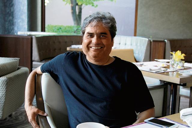 Vishal Bhardwaj pose for a profile shoot during an interview with HTCity at Dusit Devarana, New Delhi on September 28, 2015. (Waseem Gashroo/HTCITY)