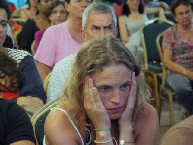 Passengers who were on-board the Air France plane forced to land in Mombasa, Kenya. (AP Photo) Passengers who were on-board the Air France plane forced to land in Mombasa, Kenya. (AP Photo)