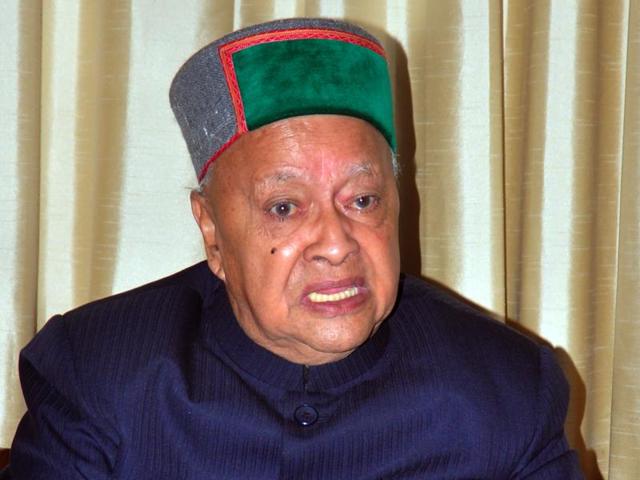 Himachal Pradesh chief minister Virbhadra Singh.(HT Photo) Himachal Pradesh chief minister Virbhadra Singh.(HT Photo)