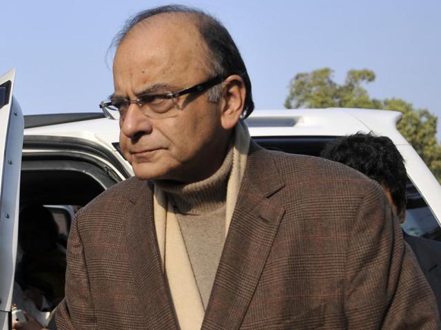 Minister Arun Jaitley arrives at Parliament from Patiala Court after filling defamation cases against AAP leaders over the DDCA row on December 21, 2015. (Vipin Kumar/HT Photo) Minister Arun Jaitley arrives at Parliament from Patiala Court after filling defamation cases against AAP leaders over the DDCA row on December 21, 2015. (Vipin Kumar/HT Photo)