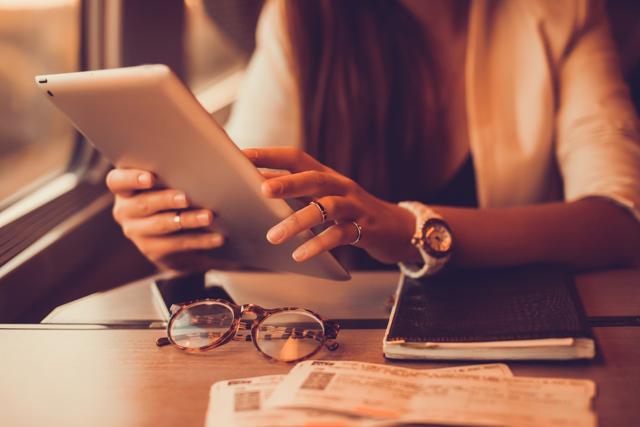 About 65% said tablets give them more flexibility and enhance their free time. (Shutterstock) About 65% said tablets give them more flexibility and enhance their free time. (Shutterstock)
