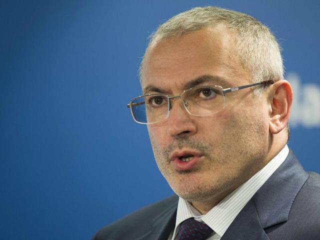 File photo of Kremlin critic and founder of Open Russia group Mikhail Khodorkovsky. On Tuesday, offices and apartment of Open Russia employees were raided, less than two weeks after Moscow charged the former tycoon with murder.(Reuters File Photo) File photo of Kremlin critic and founder of Open Russia group Mikhail Khodorkovsky. On Tuesday, offices and apartment of Open Russia employees were raided, less than two weeks after Moscow charged the former tycoon with murder.(Reuters File Photo)