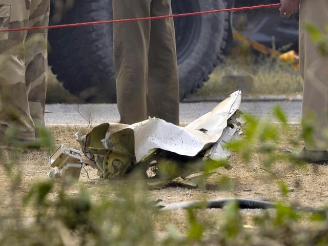 The BSF air wing has a fleet of four fixed wing aircraft - one Embraer, two Avros and the crashed Superking (SKA B-200). (Vipin Kumar/Hindustan Times)