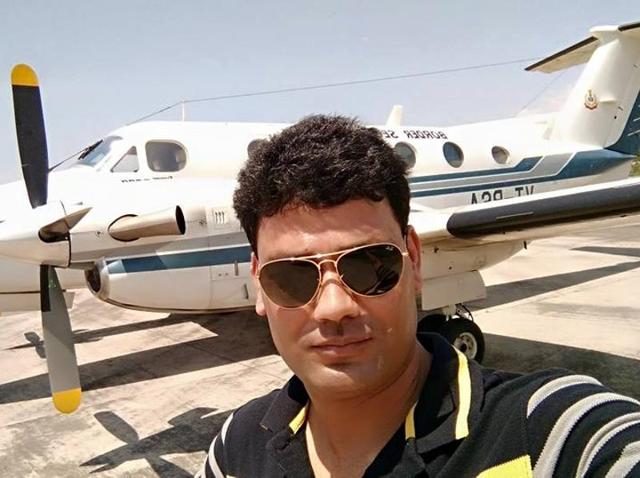 Blessed with a new baby, 38-year-old Bhatt, a resident of Sarojini Nagar, was a happy man who took pride in his job, his social media interactions revealed.(Photo courtesy: Facebook) Blessed with a new baby, 38-year-old Bhatt, a resident of Sarojini Nagar, was a happy man who took pride in his job, his social media interactions revealed.(Photo courtesy: Facebook)