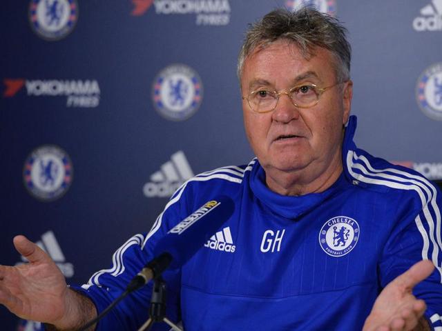 Chelsea manager Guus Hiddink after the game against Sunderland. (Reuters Photo) Chelsea manager Guus Hiddink after the game against Sunderland. (Reuters Photo)