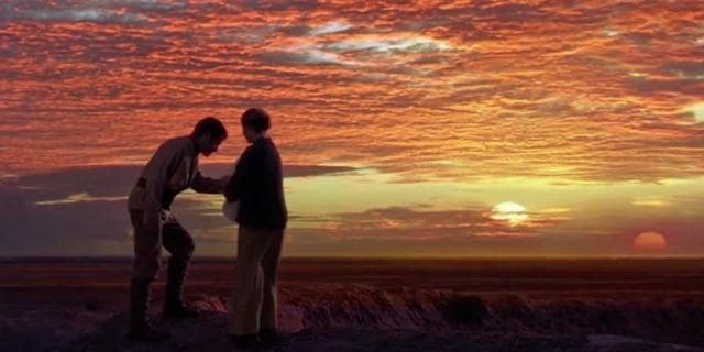 Tatooine sunset: Redux. (Lucasfilm) Tatooine sunset: Redux. (Lucasfilm)