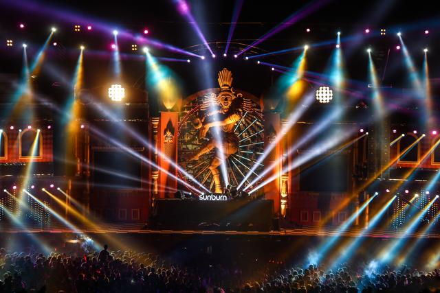 The Sunburn Goa stage The Sunburn Goa stage