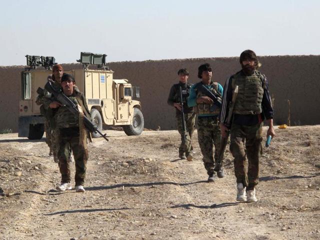Clashes intensified on December 21 as the Taliban pressed an offensive to capture a key district in Helmand, a day after an official warned that the entire southern province was on the brink of collapse.(AFP)
