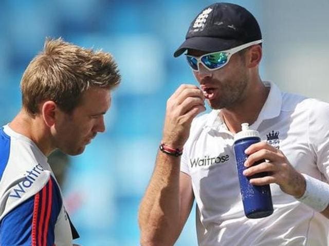 England's James Anderson in action against Pakistan. (Reuters Photo) England's James Anderson in action against Pakistan. (Reuters Photo)