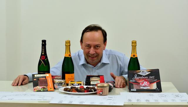 Jean-Claude Bidaut’s first Christmas in India will be a luxurious feast with products sourced from France including cold and processed meats such as turkey breast and saucisse sèche (dried sausages), foie gras, Belgian chocolates and Moët et Chandon champagne. (Prashant Waydande)