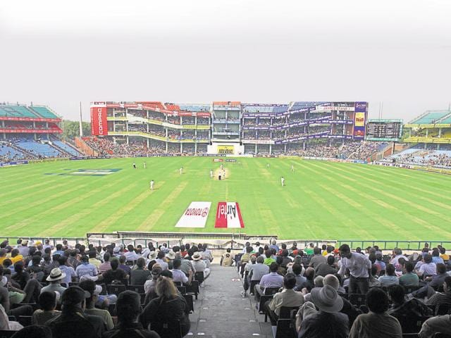 Delhi’s Feroz Shah Kotla ground is scheduled to host 10 World T20 games.(Virendra Singh Gosain/HT Photo) Delhi’s Feroz Shah Kotla ground is scheduled to host 10 World T20 games.(Virendra Singh Gosain/HT Photo)
