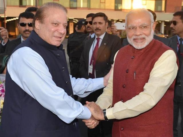 PM Modi’s visit to Lahore to meet Nawaz Sharif on his birthday has displayed New Delhi’s political intent in ample measures for meaningfully engaging Pakistan.(Reuters) PM Modi’s visit to Lahore to meet Nawaz Sharif on his birthday has displayed New Delhi’s political intent in ample measures for meaningfully engaging Pakistan.(Reuters)
