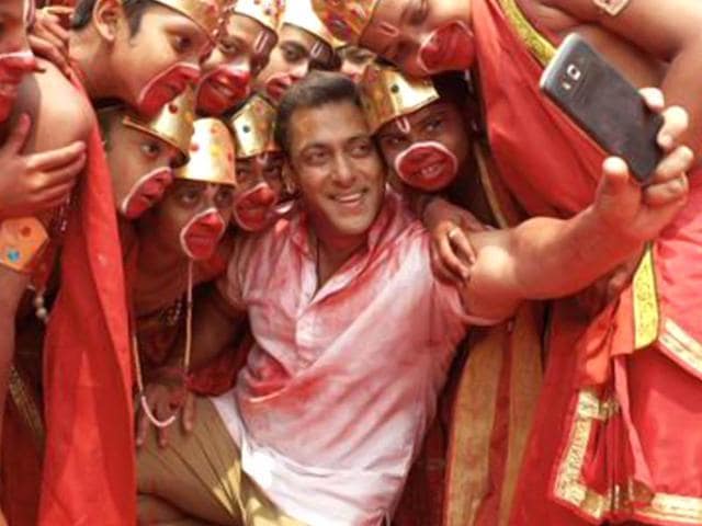 Salman Khan in Bajrangi Bhaijaan. Salman Khan in Bajrangi Bhaijaan.